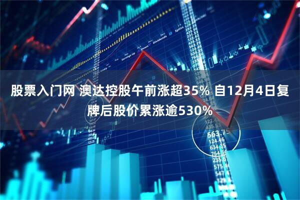股票入门网 澳达控股午前涨超35% 自12月4日复牌后股价累涨逾530%